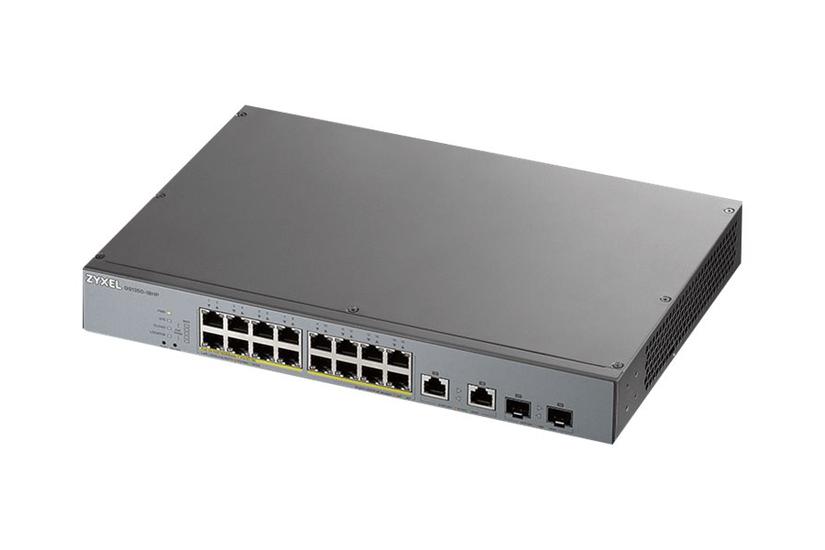Zyxel GS1350-18HP - switch - 16 porte - smart IT og elektronik > Netværk > Hubs og switches