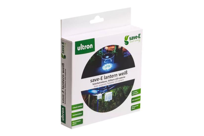 save-E smart energy - havelys - LED - soldrevet - lanterne - hvid Livsstil