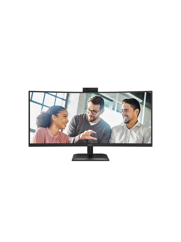 34" AOC CU34E4CW - 3440x1440 (UWQHD) - 120Hz - VA - 90W USB-C - KVM switch Skaerm