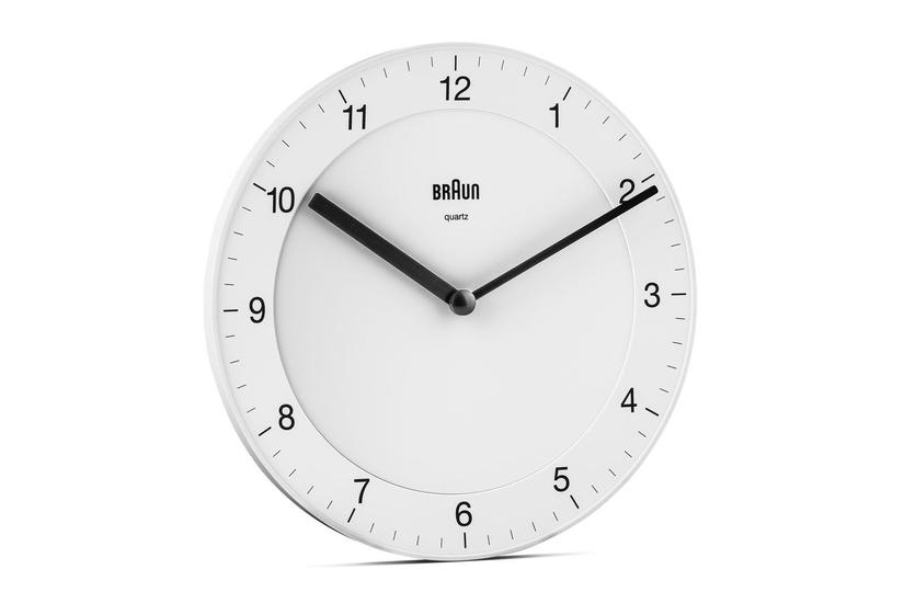 Braun BC 06 W Quarzwanduhr analog weiß Hus og have > Hjemmet > Boligindretning > Ure > Vægur