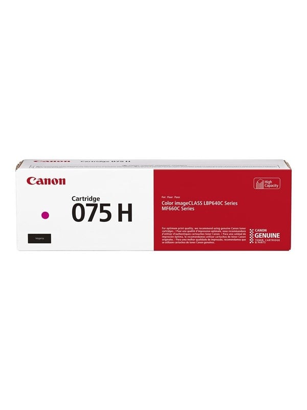 Canon CRG 075H / 6367C002 High Magenta - Lasertoner Magenta Blaek Toner Forbrugsstoffer