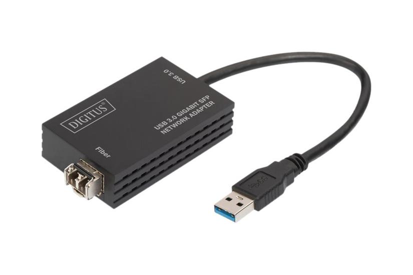 DIGITUS DN-3026 - netværksadapter - USB 3.0 - Gigabit SFP x 1 PC