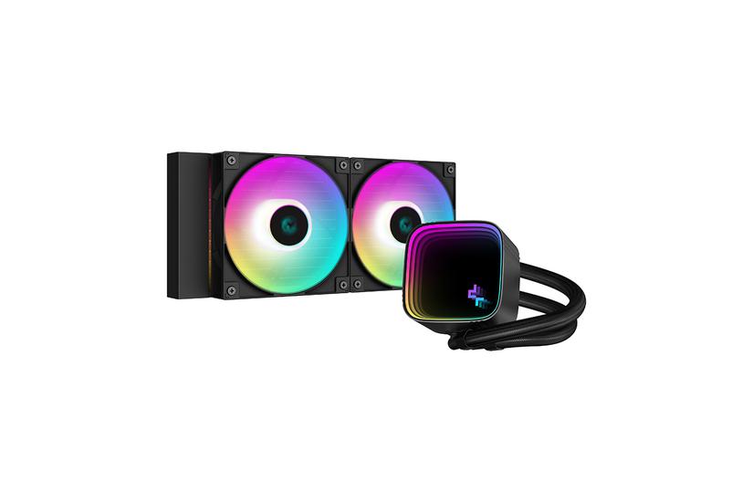 DeepCool LS520 SE Processor Alt-i-en væskekøler 12 cm Sort IT og elektronik > Hardware > Blæsere og køling