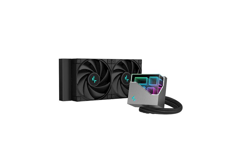 DeepCool LT520 Processor Alt-i-en væskekøler 12 cm Sort 1 stk IT og elektronik > Hardware > Blæsere og køling