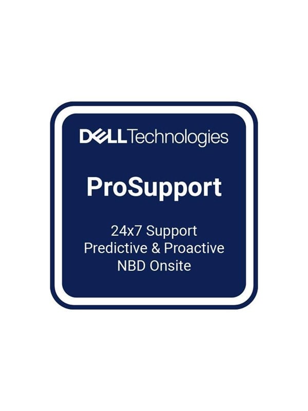 Dell Upgrade from 1Y ProSupport to 3Y ProSupport - extended service agreement - 2 years - 2nd/3rd year - on-site Service support