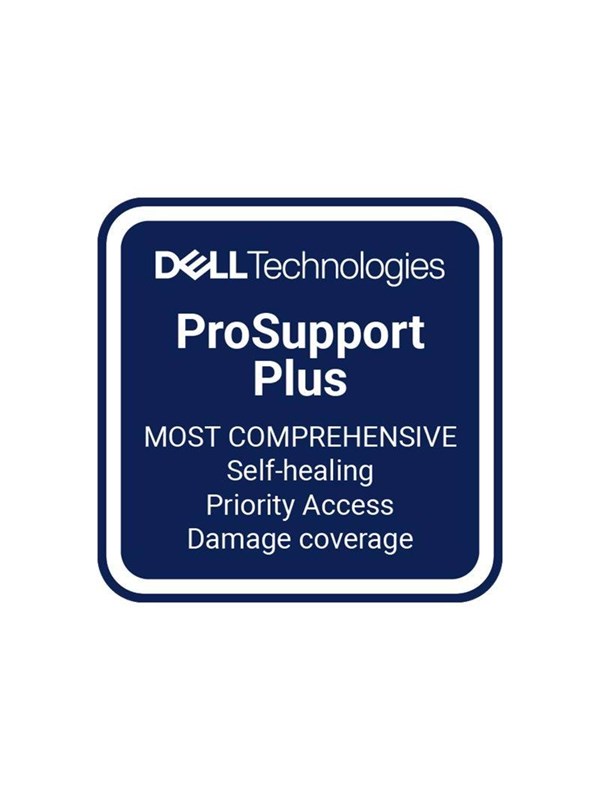 Dell Upgrade from 3Y Basic Onsite to 5Y ProSupport Plus - extended service agreement - 5 years - on-site Service support