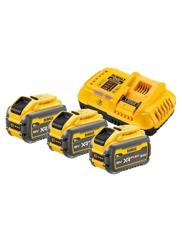 Dewalt DCB118X3-QW Cordless Tool Battery and Charger Akku Lader