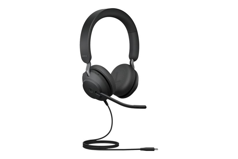 Jabra Evolve2 40 SE MS Stereo - headset - USB-C IT og elektronik > Hardware > Headsets