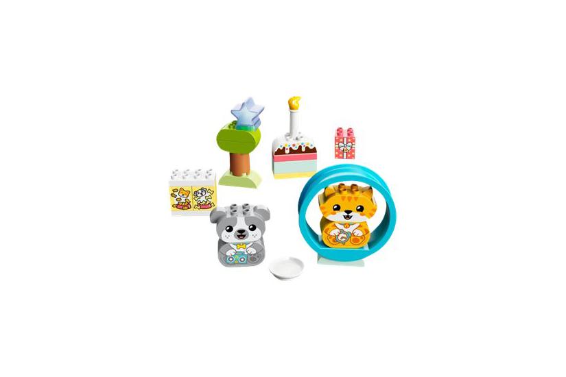 LEGO DUPLO 10977 - My First Puppy & Kitten with Sounds - byggesæt Livsstil