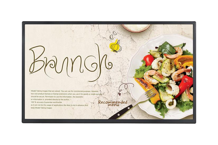 LG 32SM5J-B SM5J Series - 32" med Integrated Pro:Idiom LED-bagbelyst LCD paneldisplay - Full HD - for digital skiltning IT og elektronik > Hardware > Skærme > Storformats skærme