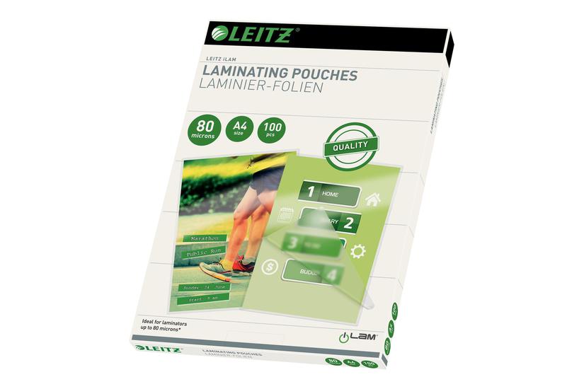 Leitz - 100 - A4 - laminerings poser Kontor > Kontormaskiner > Laminering > Lamineringslommer