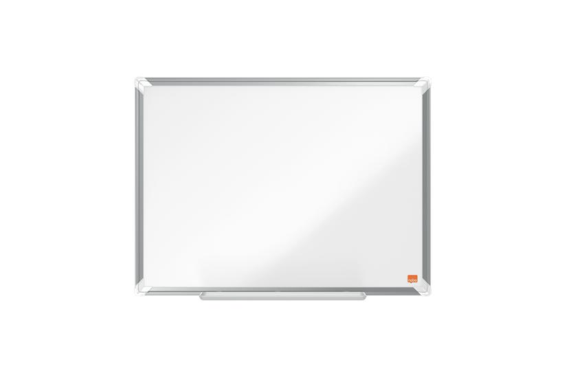 Nobo Premium Plus emaljeret magnetisk whiteboard 60x45cm Kontor > Møde og præsentation > Tavler og tilbehør > Whiteboards