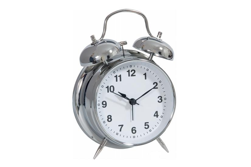 Technoline 01844 Quartz alarmur Rustfrit stål Hus og have > Hjemmet > Boligindretning > Ure > Vækkeur