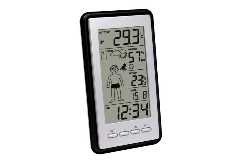 Technoline WS 9632 IT Sort Batteri Husholdning og køkken > Husholdning og hvidevarer > Vejrstation og tilbehør > Vejrstation