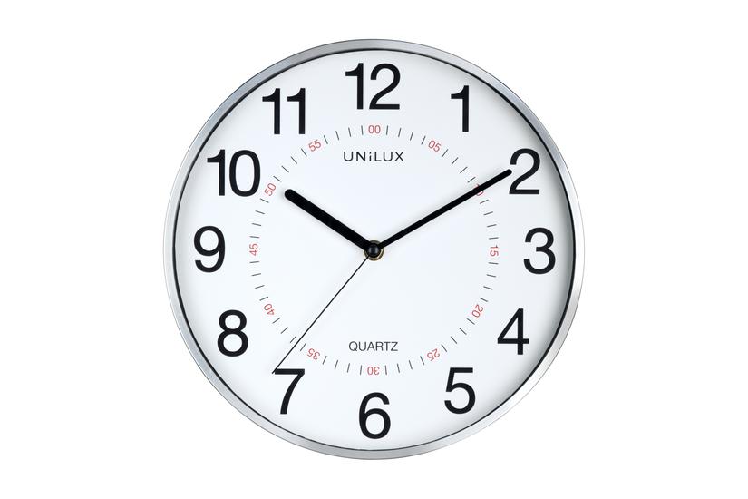 Unilux 400094280 Væg- og bordur Kvartsur Rund Grå Hus og have > Hjemmet > Boligindretning > Ure > Vægur