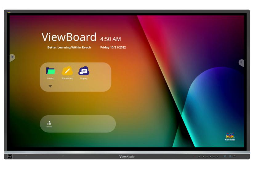 Viewsonic IFP5550-5 Interaktivt whiteboard 139