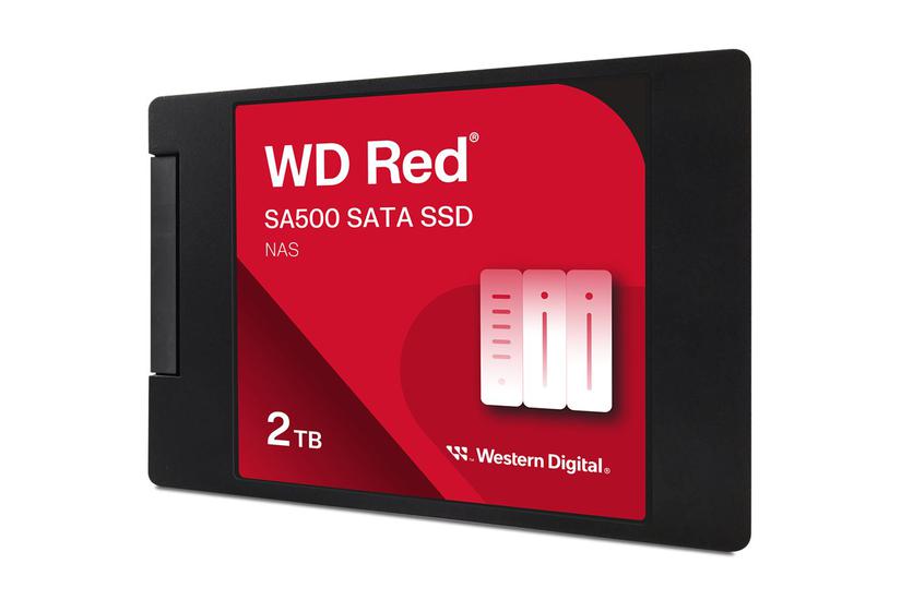 WD Red SA500 WDS200T2R0A-68CKB0 - 2 TB - SSD - SATA 6 Gb/s IT og elektronik > Hardware > Harddiske og SSD'er > SSD (Solid State Drive) > Interne solid state-drev > Western Digital intern SSD