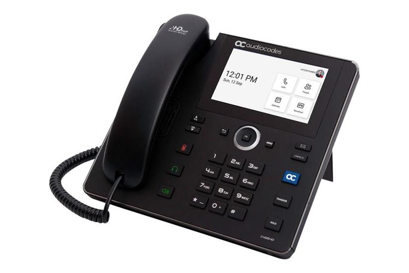 AudioCodes C455HD - VoIP-telefon - med Bluetooth interface med opkalds-ID IT og elektronik > Netværk > VoIP > VoIP Telefoner