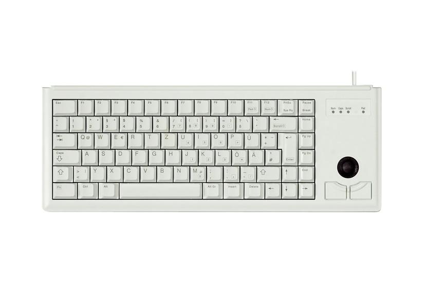 CHERRY Compact-Keyboard G84-4400 - tastatur - engelsk - lysegrå Indgangsudstyr IT og elektronik > Hardware > Tastatur og mus > Tastaturer