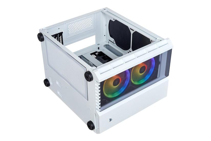 CORSAIR Crystal Series 280X RGB White - tårn - micro-ATX IT og elektronik > Hardware > Kabinetter