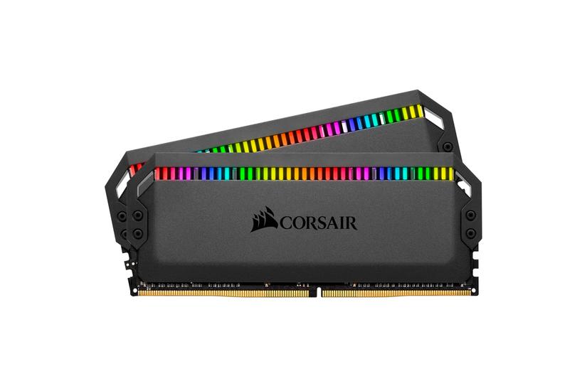 CORSAIR Dominator Platinum RGB - 32GB:2x16GB - DDR4 RAM - 3200MT/s - DIMM 288-PIN - Ikke-ECC - CL16 IT og elektronik > Hardware > RAM / Hukommelse