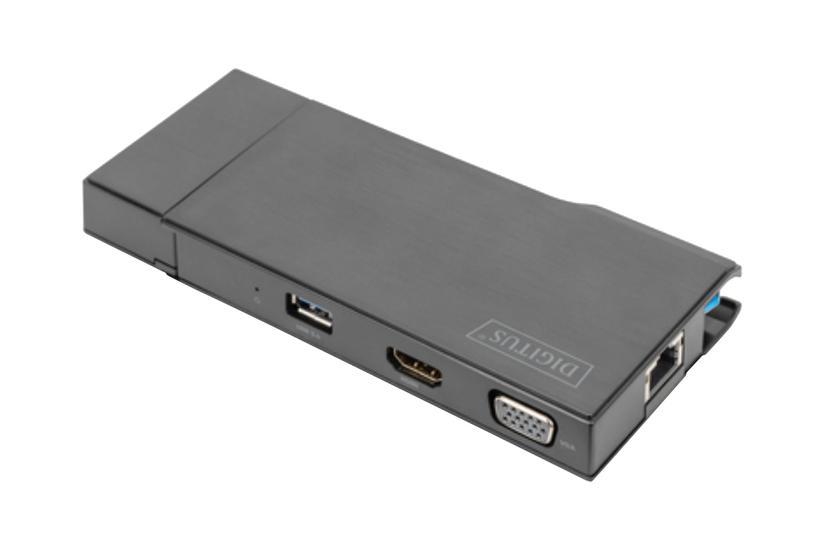 DIGITUS DA-70894 - dockingstation - USB 3.0 - HDMI