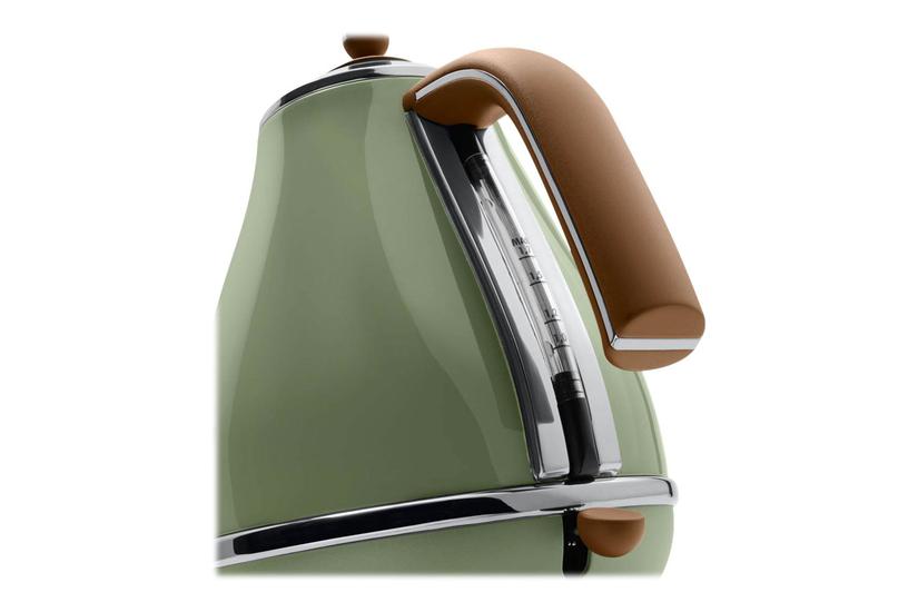 De'Longhi Icona Vintage KBOV 2001.GR - kedel - blank grøn Husholdning og køkken > Køkkenmaskiner > Elkedel