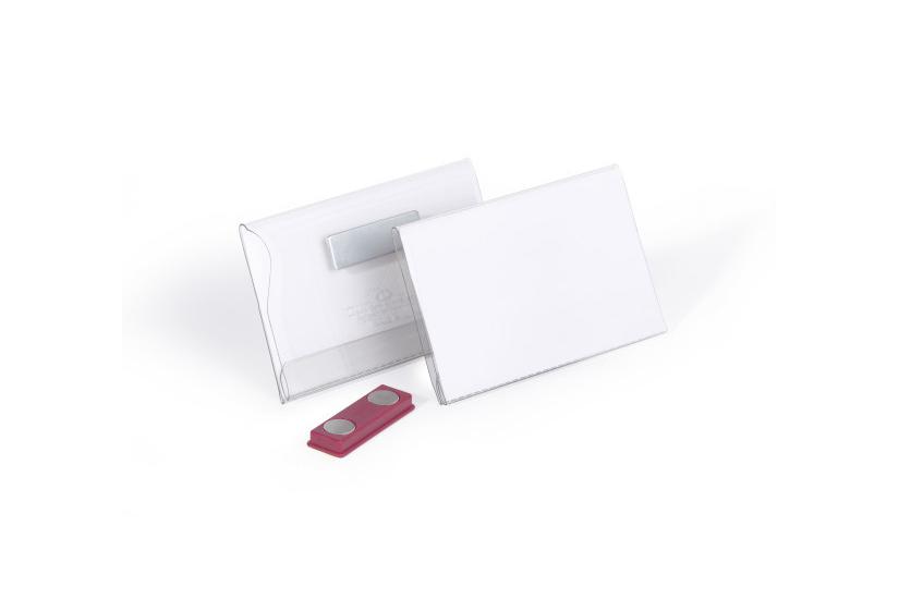 Durable 811719 badge og badgeholder PVC 25 stk Kontor > Møde og præsentation > Udstillingssystemer og skilteholdere > Badgetilbehør