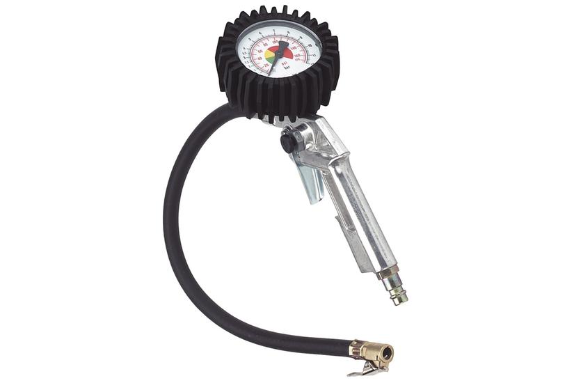 Einhell 4137000 dæktryksmåler 0 - 8 bar Analog trykmåler Hus og have > Garagen > Bil tilbehør > Dæk og hjul > Tilbehør til dæk