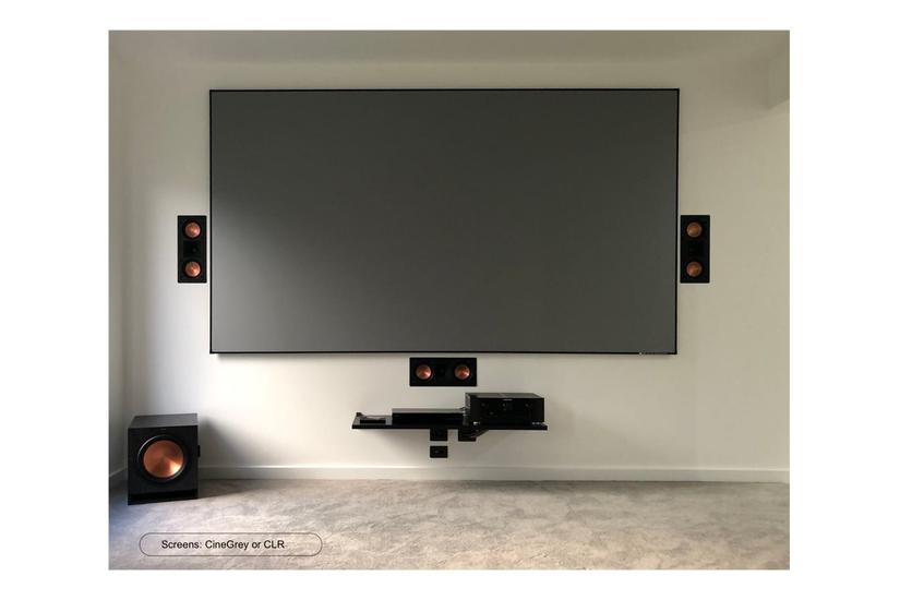 Elite Screens Aeon CLR Series AR100H-CLR3 - projektionsskærm - fikseret ramme - 100" (254 cm) IT og elektronik > TV/Hi-Fi > Hjemmebio og surround > Projektorer > Lærreder