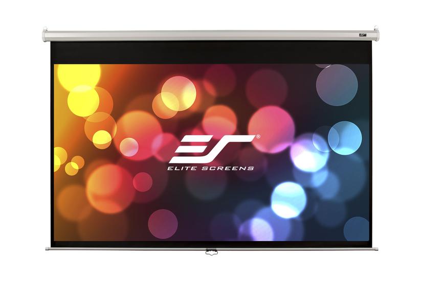 Elite Screens Manual Series M120XWV2 - projektionsskærm - 120" (305 cm) IT og elektronik > TV/Hi-Fi > Hjemmebio og surround > Projektorer > Lærreder