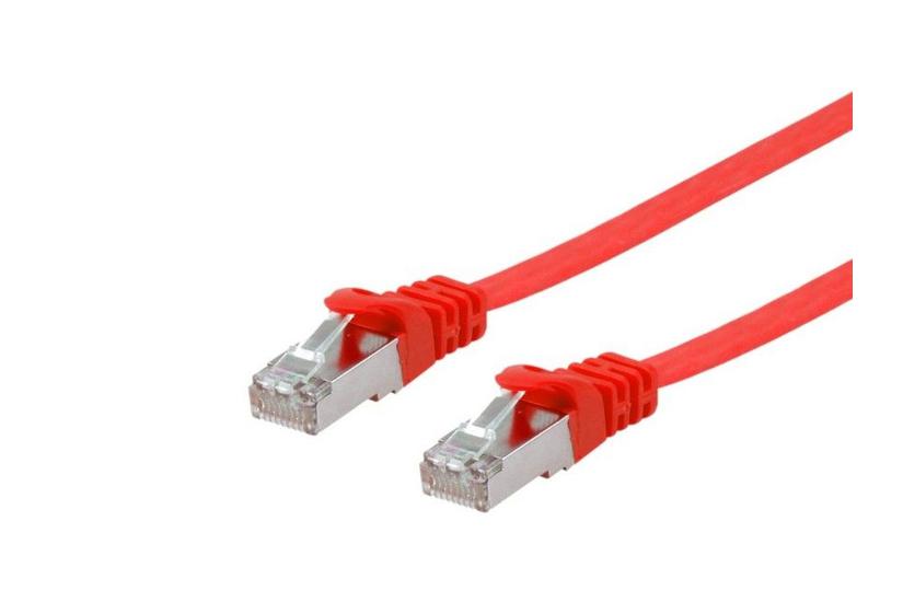 Equip 607624 netværkskabel Rød 5 m Cat6a U/FTP (STP) IT og elektronik > Netværk > Netværkskabler
