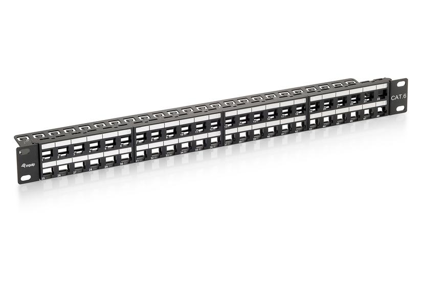 Equip 769248 patch panel 1U IT og elektronik > Netværk > Netværkskabler > Netværkskabeltilbehør > Patchpanel