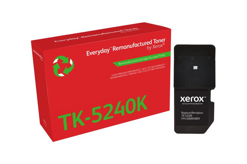 Everyday - sort - kompatibel - Genproduceret - tonerpatron (alternativ til: Kyocera TK-5240K) - Green World Alliance returneringsprogram IT og elektronik > Scan/Print > Blæk og toner > Toner og toneropsamlere