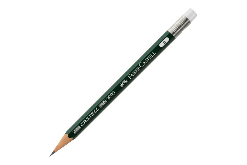 Faber-Castell CASTELL 9000 - blyant - B (pakke med 3) Livsstil