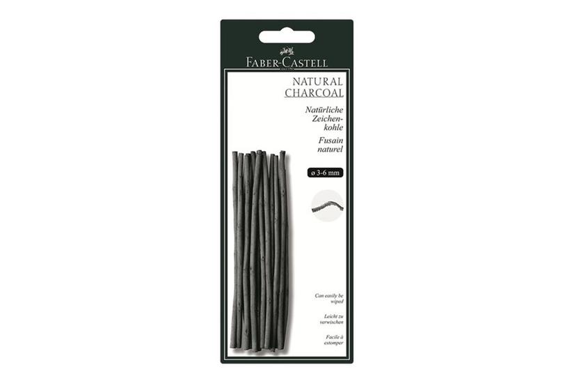 Faber-Castell PITT NATURAL CHARCOAL - kridt (pakke med 20) Livsstil