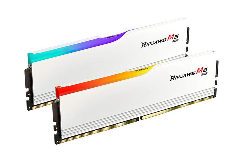 G.Skill Ripjaws M5 RGB - 64GB:2x32GB - DDR5 RAM - 6000MT/s - DIMM 288-PIN - Ikke-ECC - CL32 IT og elektronik > Hardware > RAM / Hukommelse