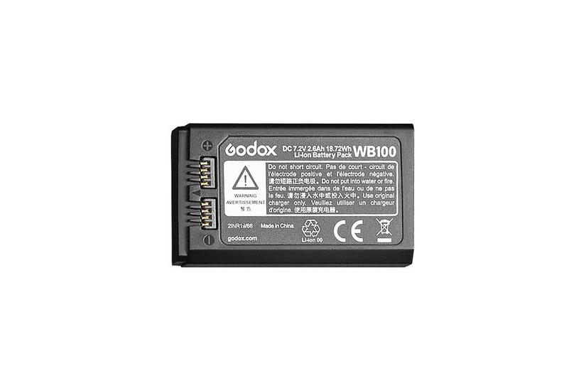 Godox WB100 kamera flashtilbehør Batteri IT og elektronik > Foto- og videoudstyr > Kameratilbehør > Kameraflash > Tilbehør til flash