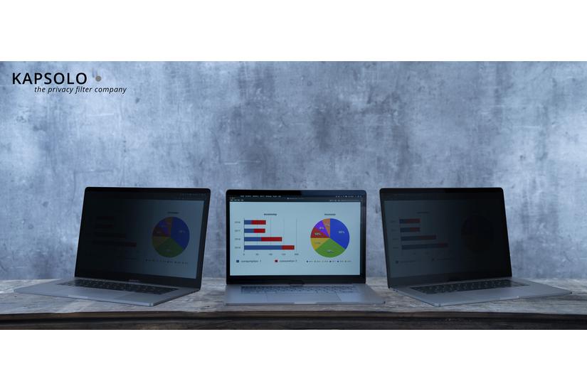 KAPSOLO Privacy 2-way aftagelig 3175cm (125") Wide 16:9 Skærmbeskyttelse Skærmfilter