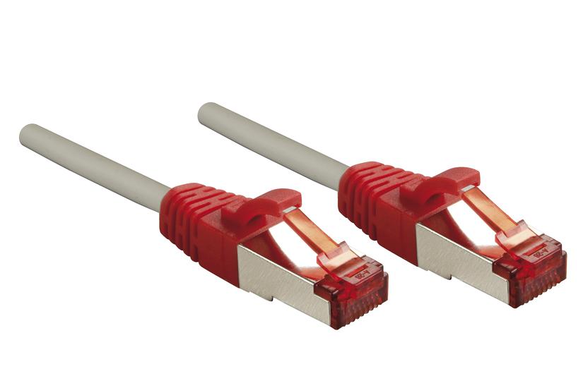 Lindy Rj45/Rj45 Cat6 3m netværkskabel Grå S/FTP (S-STP) IT og elektronik > Netværk > Netværkskabler