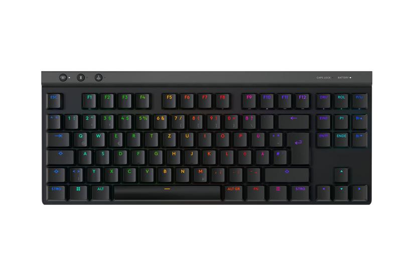 Logitech G G515 - tastatur - LIGHTSPEED TKL - QWERTZ - tysk - sort Indgangsudstyr IT og elektronik > Hardware > Tastatur og mus > Tastaturer