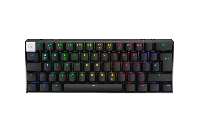 Logitech G PRO X 60 - tastatur - 60% TKL - QWERTY - Pan Nordic - sort Indgangsudstyr Gaming > Gamer udstyr > Logitech G Pro > Logitech G pro keyboard