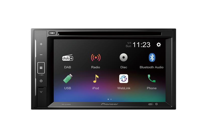 Pioneer AVH-A240DAB Sort 200 W Bluetooth Hus og have > Garagen > Bil tilbehør > Elektronik til bil