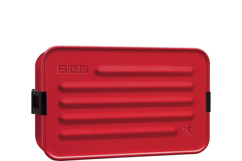 SIGG Plus L Frokostbeholder Aluminium Rød 1 stk Husholdning og køkken > Køkkenudstyr og borddækning > Madopbevaring og organisering > Madkasse