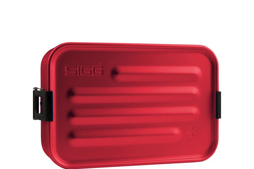 SIGG Plus S Frokostbeholder Aluminium Rød 1 stk Husholdning og køkken > Køkkenudstyr og borddækning > Madopbevaring og organisering > Madkasse