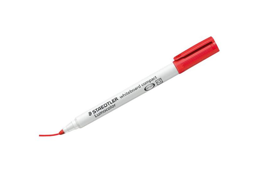 STAEDTLER Lumocolor compact - markør - rød Kontor > Skriveredskaber