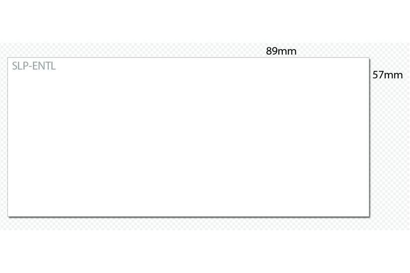 Seiko Instruments SLP-ENTL - navneskiltkort - 250 kort - 57 x 89 mm IT og elektronik > Scan/Print > Papir til print > Labels/etiketter