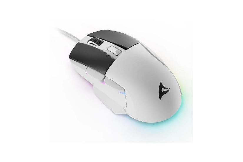 Sharkoon SKILLER SGM35 - mus - hvid - RGB IT og elektronik > Hardware > Tastatur og mus > Mus