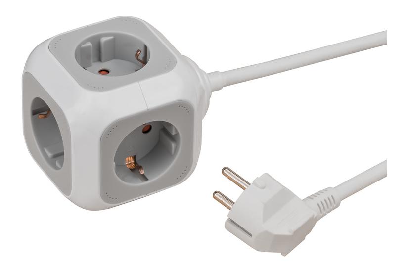 SteckdosenwÃ¼rfel Brennnenstuhl 4fach 1