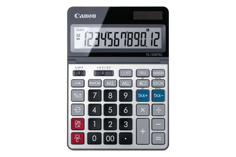 TS-1200TSC DBL EMEA Kontor > Kontormaskiner > Regnemaskiner > Canon regnemaskine